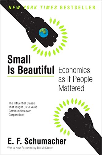 Small Is Beautiful Economics As If People Mattered [Paperback]