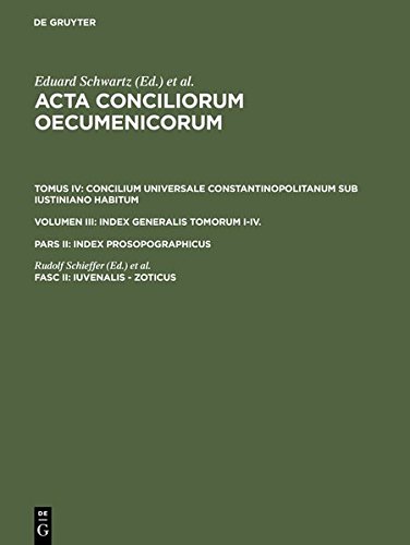 Acta Conciliorum Oecumenicorum [Hardcover]