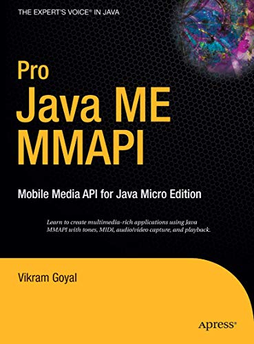 Pro Java ME MMAPI Mobile Media API for Java Micro Edition [Paperback]