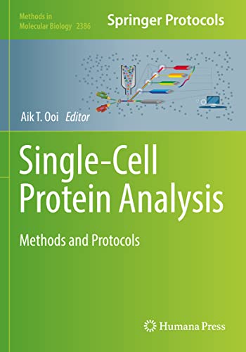 Single-Cell Protein Analysis Methods and Protocols [Paperback]