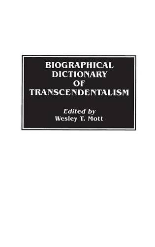 Biographical Dictionary Of Transcendentalism [Hardcover]