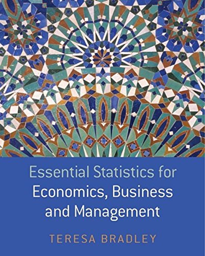 Essential Statistics for Economics, Business and Management [Paperback]