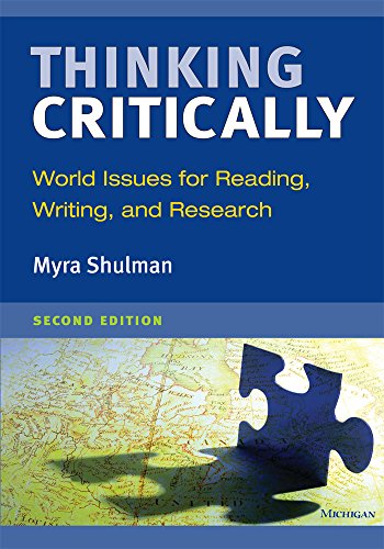 Thinking Critically, Second Edition: World Issues for Reading, Writing, and Rese [Paperback]