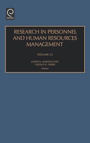 Research in Personnel and Human Resources Management [Hardcover]