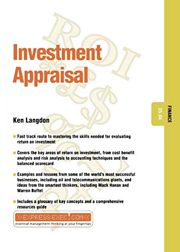 Investment Appraisal Finance 05.04 [Paperback]