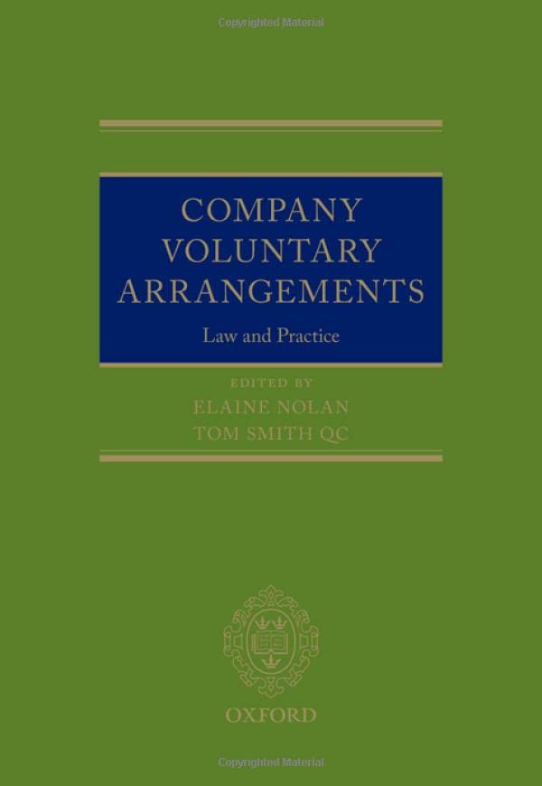 Company Voluntary Arrangements [Hardcover]