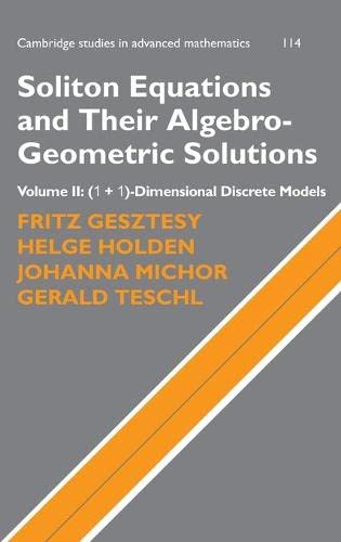 Soliton Equations and Their Algebro-Geometric Solutions Volume 2, (1+1)-Dimensi [Hardcover]