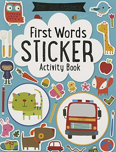 First Words Sticker Book [Paperback]