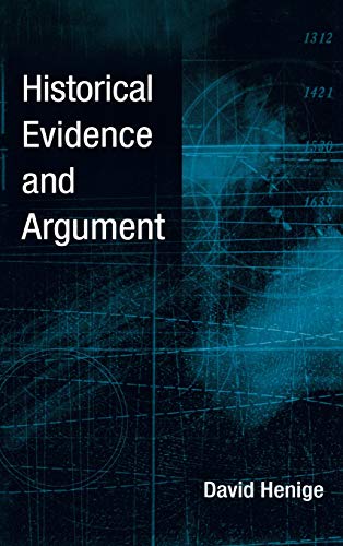 Historical Evidence and Argument [Hardcover]