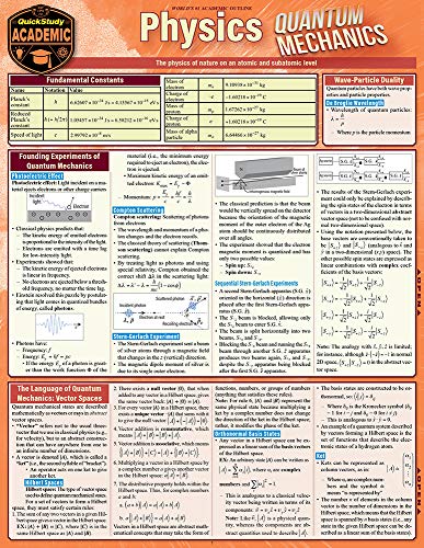 Physics - Quantum Mechanics [Fold-out book or cha]