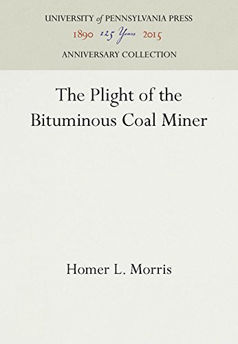 Plight of the Bituminous Coal Miner [Hardcover]