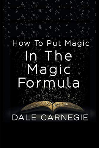 How To Put Magic In The Magic Formula [Paperback]