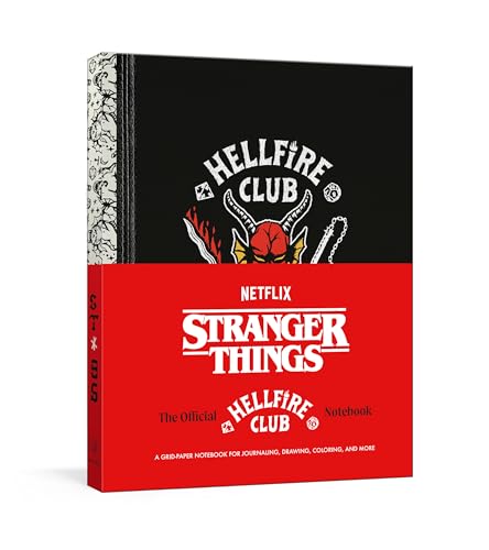 Stranger Things The Official Hellfire Club Notebook A Grid-Paper Notebook for  [Hardcover]