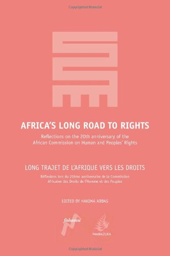 Africa's Long Road to Rights / Long Trajet de l'Afrique vers les droits Reflect [Paperback]