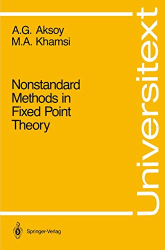 Nonstandard Methods in Fixed Point Theory [Paperback]