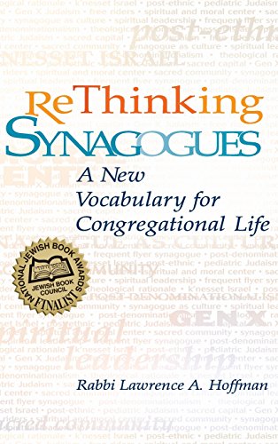 Rethinking Synagogues A New Vocabulary for Congregational Life [Hardcover]