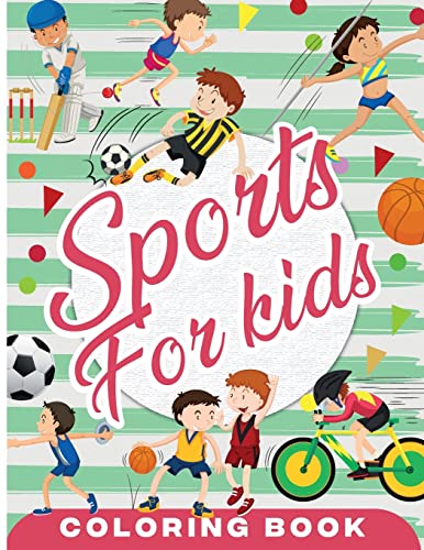 Sports Coloring Book For Kids