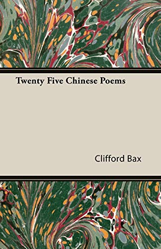 Twenty Five Chinese Poems [Paperback]