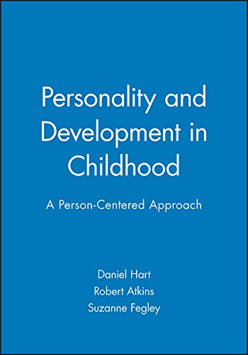 Personality and Development in Childhood  A Person-Centered Approach [Paperback]