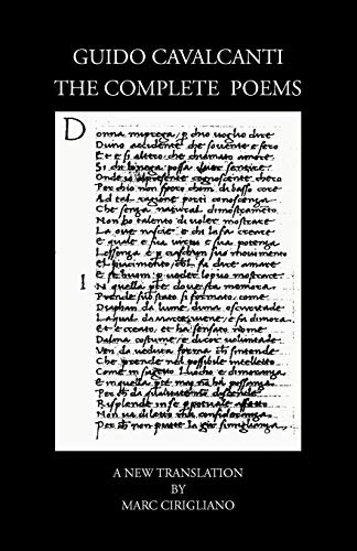 Guido Cavalcanti Complete Poems [Paperback]
