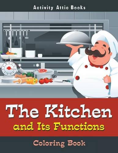 Kitchen and Its Functions Coloring Book [Paperback]
