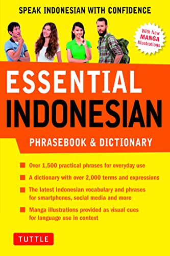 Essential Indonesian Phrasebook & Dictionary Speak Indonesian with Confiden [Paperback]