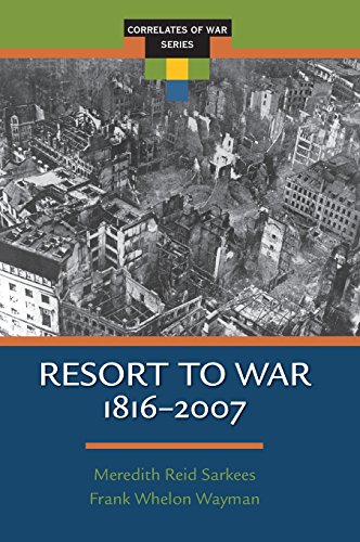 Resort To War 1816-2007 (correlates Of War Series) [Hardcover]