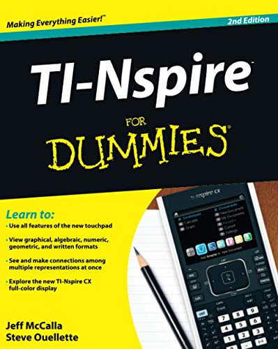TI-Nspire For Dummies [Paperback]