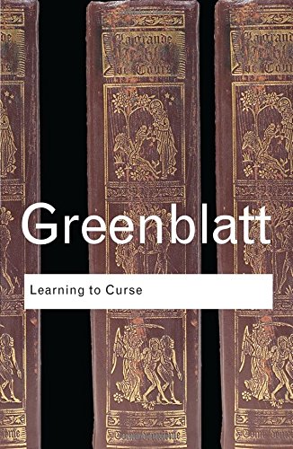 Learning to Curse Essays in Early Modern Culture [Paperback]