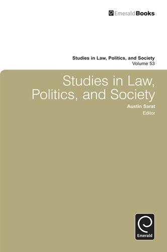 Studies In Law, Politics, And Society [Hardcover]