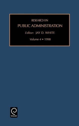 Research in Public Administration [Hardcover]
