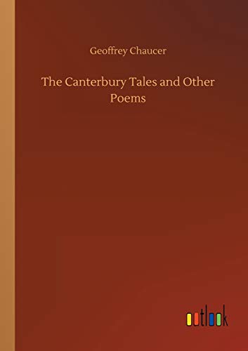 Canterbury Tales and Other Poems [Paperback]