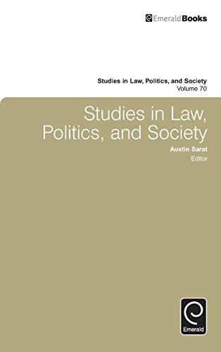 Studies In Law, Politics, And Society (studies In Law, Politics, And Society) [Hardcover]