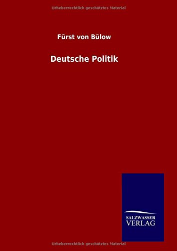 Deutsche Politik (german Edition) [Hardcover]
