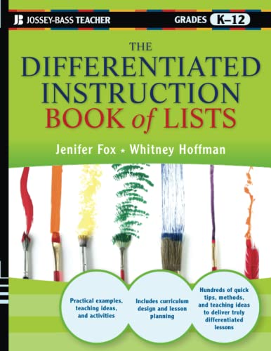 The Differentiated Instruction Book of Lists [Paperback]