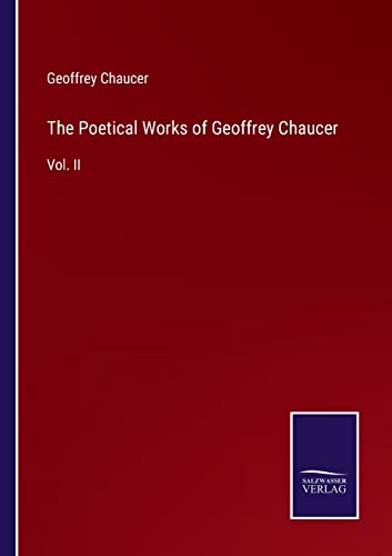Poetical Works Of Geoffrey Chaucer