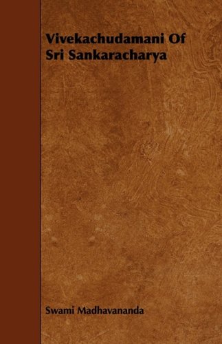 Vivekachudamani Of Sri Sankaracharya [Paperback]