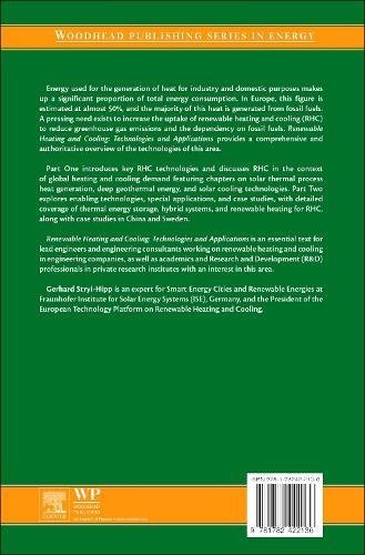 Renewable Heating and Cooling Technologies and Applications [Hardcover]