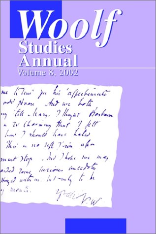 Woolf Studies Annual Vol 8 [Paperback]