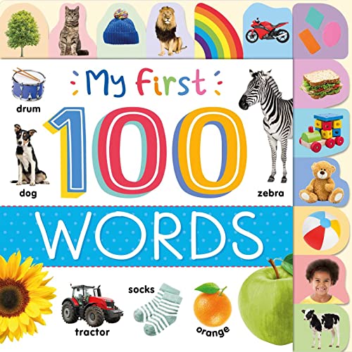 My First 100 Words&160 Photographic First Picture Dictionary with Tabbed Page [Board book]