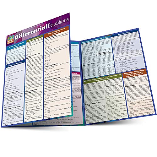 Differential Equations [Fold-out book or cha]