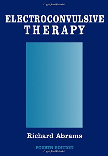 Electroconvulsive Therapy [Hardcover]