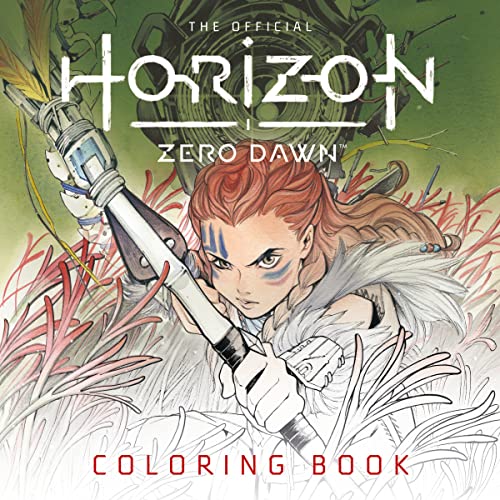 The Official Horizon Zero Dawn Coloring Book [Paperback]