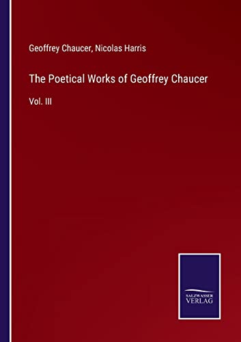 Poetical Works Of Geoffrey Chaucer