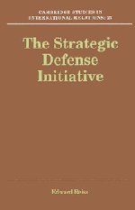 The Strategic Defense Initiative [Hardcover]