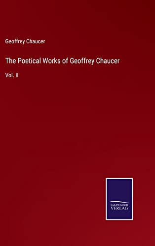 Poetical Works Of Geoffrey Chaucer