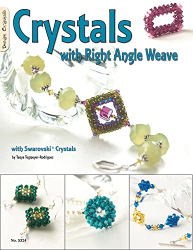 Crystals with Right Angle Weave With Swarovski Crystals [Paperback]