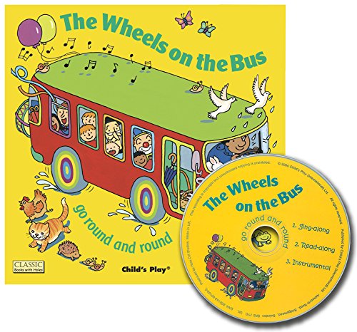 The Wheels On The Bus Go Round And Round (classic Books With Holes) [Paperback]