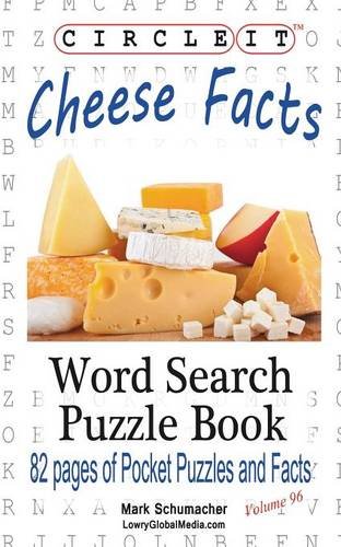 Circle It, Cheese Facts, Word Search, Puzzle Book [Paperback]