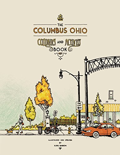 The Columbus Ohio Coloring And Activity Book [Paperback]